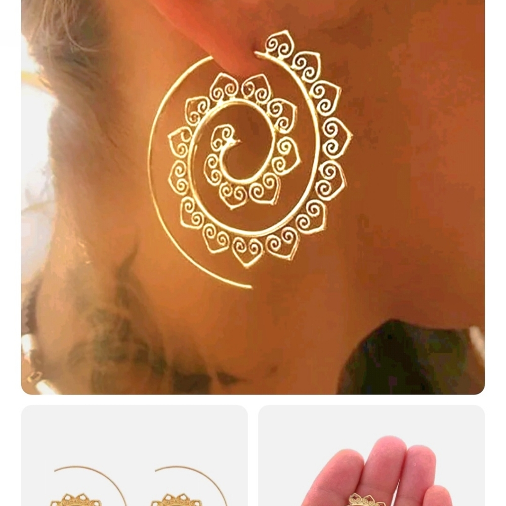 Hoops Dazzling Earring New